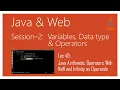 Java Arithmetic Operators With NaN and Infinity as Operands