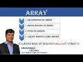 C LANGUAGE IN TELUGU PART 9 - ARRAYS