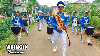 atraksi drumband singo manggala di wringin bondowoso