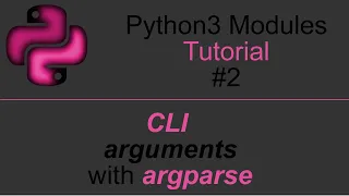 CLI arguments with argparse - Python3 modules