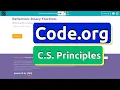 Code org Lesson 5 3 Overflow and Rounding Tutorial and Answer Unit 1 CS Principles