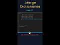 Merge Multiple Dictionaries in Python l