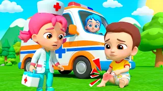 Wheels on the Ambulance | Kids Songs by Nomad Kids Cartoon