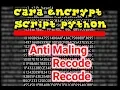 Cara encrypt script python