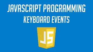 Javascript Programming Keyboard Events