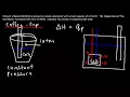 Bomb Calorimeter vs Coffee Cup Calorimeter Problem - Constant Pressure vs Constant Volume Calorimet