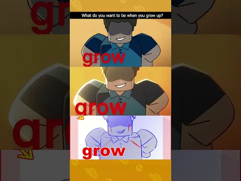 What do you want to be when you grow up? - STEAL AN EGG | ROBLOX ANIMATION