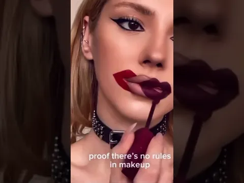 Кто нибудь вообще смог это повторить? 🥲 #makeup #tiktok #trending #макияж #губы #lipstick