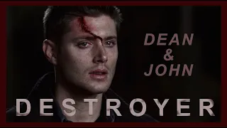 dean u0026 john winchester destroyer
