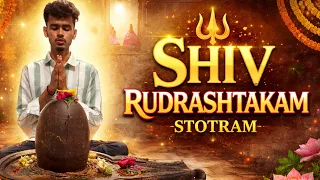Rudrashtakam.. रुद्राष्टकम.. Namami Shameeshan Nirvan Rupam Full Stuti... Live in Shiv Temple