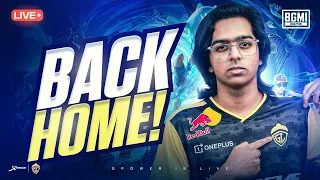 GODL SPOWER IS BACK! | LIVE FROM GODLIKE BOOTCAMP | BGMI | SPOWER GAMING