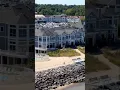 New Buffalo MI Lakefront Tour 4K Drone Footage September 2024