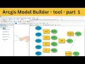 Model builder tool in arcgis - Part 1