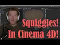 Reaction Diffusion thing with Splines in Cinema 4D Scene Nodes