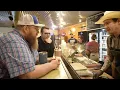 Aaron Franklin honors BBQ expert s 100th visit to Franklin Barbecue in Austin TX