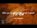 Kacey Musgraves - Fix You (Lyric video)