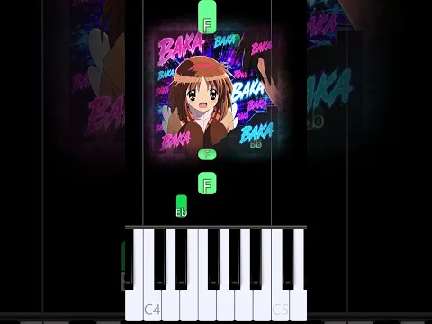 how to play "Baka Baka Baka Baka" on piano