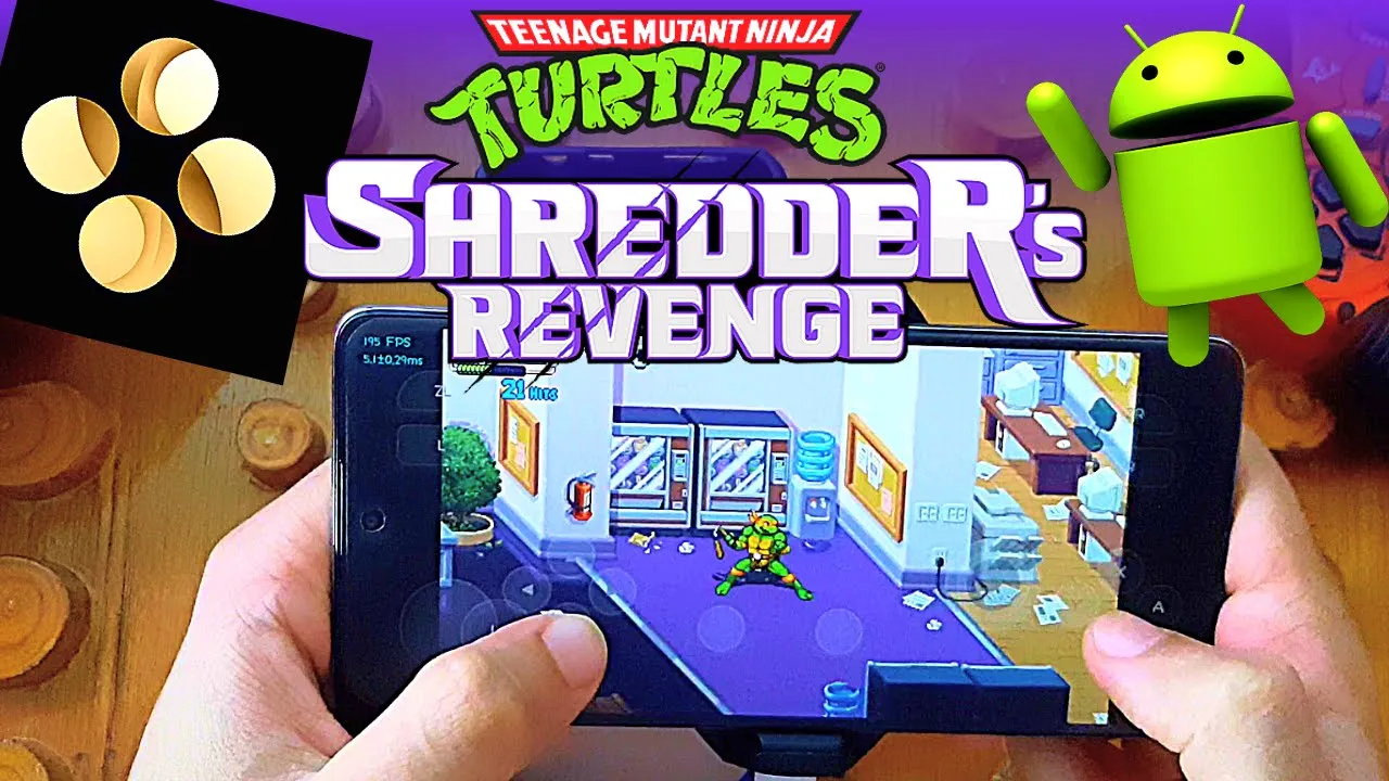 Ninja Turtles Shredder’s Revenge Android Gameplay - Skyline Emulator Edge - Skyline Edge Mali GPU