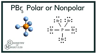 Is PBr5 polar or nonpolar Phosphorus Pentabromide
