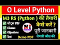 O level python Notes in hindi O level python classes O level m3 r5 classes in hindi