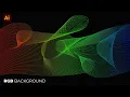 Create background Wavy Line with Blnd tool Adobe illustrator tutorials 2022