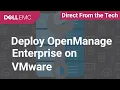 Deploy OpenManage Enterprise on VMware