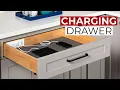 Hardware Resources Charging Drawer Hidden In-Drawer Device Charging