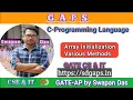 8 4 Array Initialization Methods C Program By Swapan Das