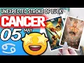 Cancer UNEXPECTED STROKE OF LUCK Horoscope for Today MAY 5 2022 Cancer tarot may 5 2022