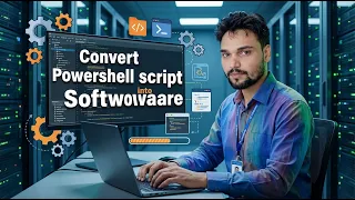 Convert PowerShell Script to EXE ps2exe Tool Tutorial - 2022