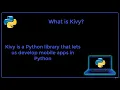 3 what is kivy