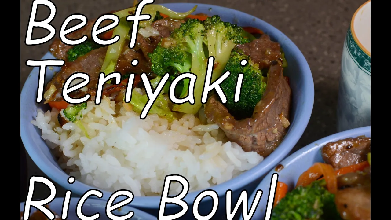  Beef Teriyaki Rice Bowl