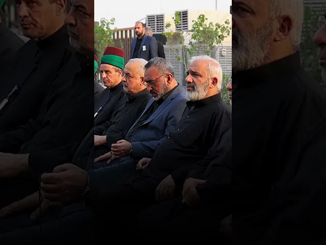 ⁣رفع راية الخدمة الحسينية في مجمّع أبي الفضل العباس (عليه السلام)