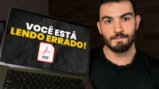 Como estudar por PDF e aprender 10x mais o conteúdo