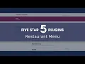 Five Star Restaurant Menu WordPress Plugin - Introduction