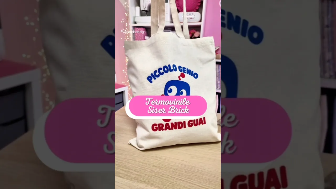 Borsa con Siser Brick