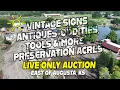 Vintage Auction Walkthrough Antiques Signs Tools Oddities More Kansas LIVE Auction