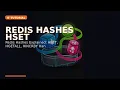 Redis Hashes Explained HSET HGETALL HINCRBY Hands-On Demo
