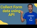 html bangla tutorial 44 Collect form data using third party API