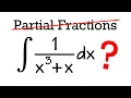 integral of 1 x 3 x partial fraction or MAYBE NOT
