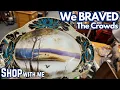 We BRAVED The Crowds Antique Mall SHOP With Me Reselling Jewelry and Antiques