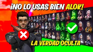¡NO Estás Usando Bien a ALOK!😱 La VERDAD que NADIE te contó y sus MEJORES COMBOS en 2025