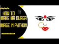 Ma Durga animation Python animation Python turtle animation
