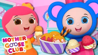 Ice Cream Song | Mother Goose Club Cartoons #NurseryRhymes