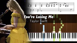 Taylor Swift - You're Losing Me (Eras Tour) - Accurate Piano Tutorial with Sheet Music