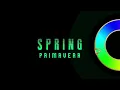 Color Wheel Trend Template - 12 color display white and black background