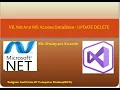 VB Net And MS Access DataBase UPDATE DELETE