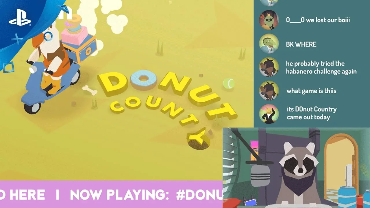 《Donut County》發行預告片 | PS4