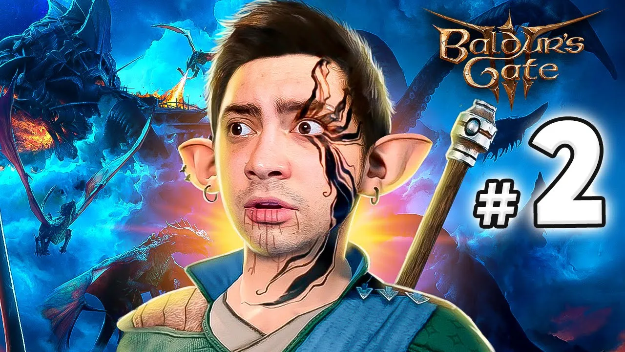 alanzoka jogando Baldur's Gate 3 - #2