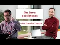 Excellent discussion with Catalin Tudose on Java Persistence